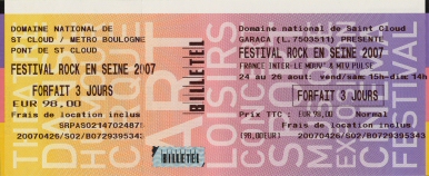 Rock en Seine 2007 - le s�same